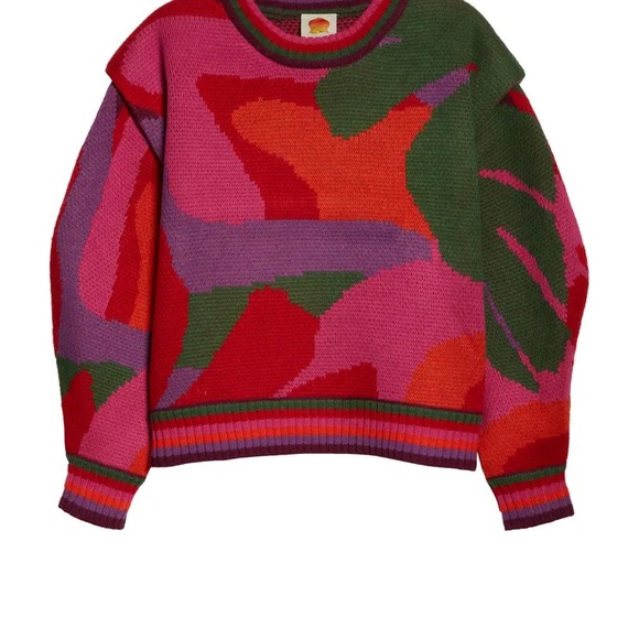 Farm Rio Abstract Sweater 